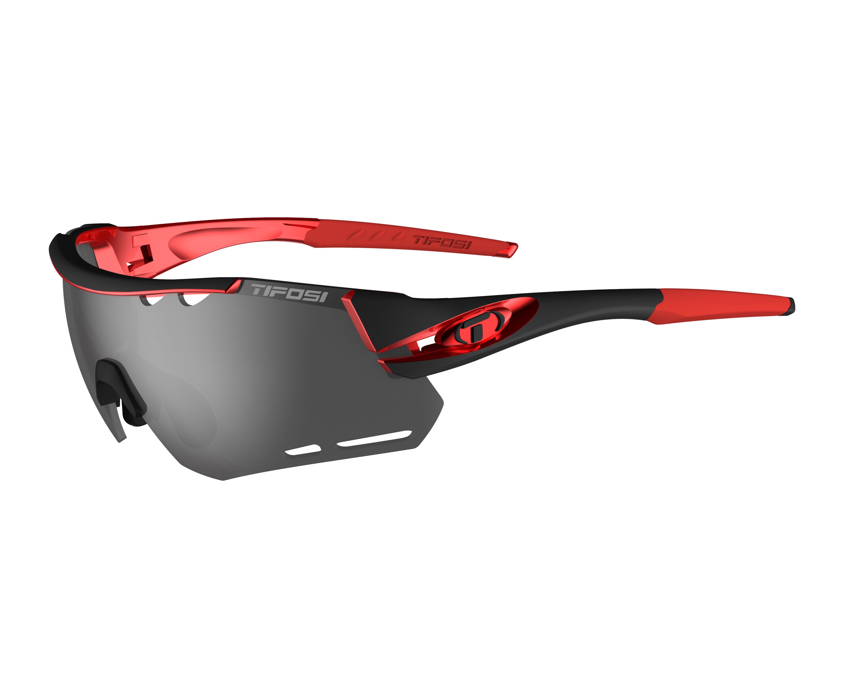 Gafas de sol TIFOSI Alliant Black/Red (incluye varias lentes)