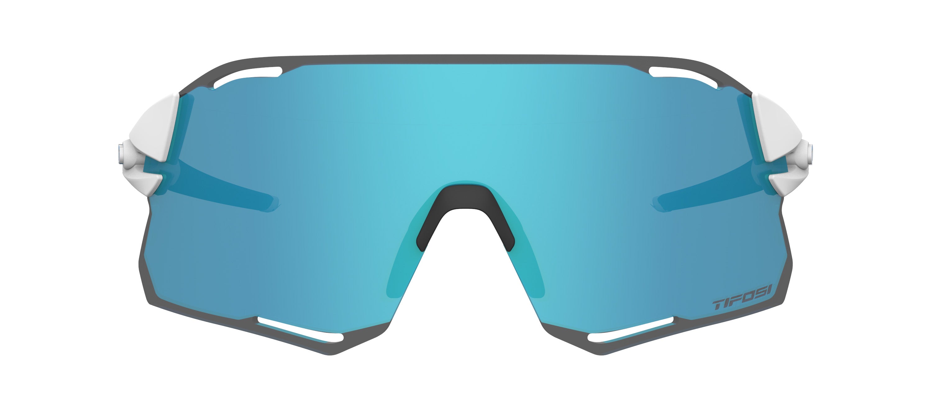 Gafas de sol TIFOSI Rail Race Matte White (incluye varias lentes)