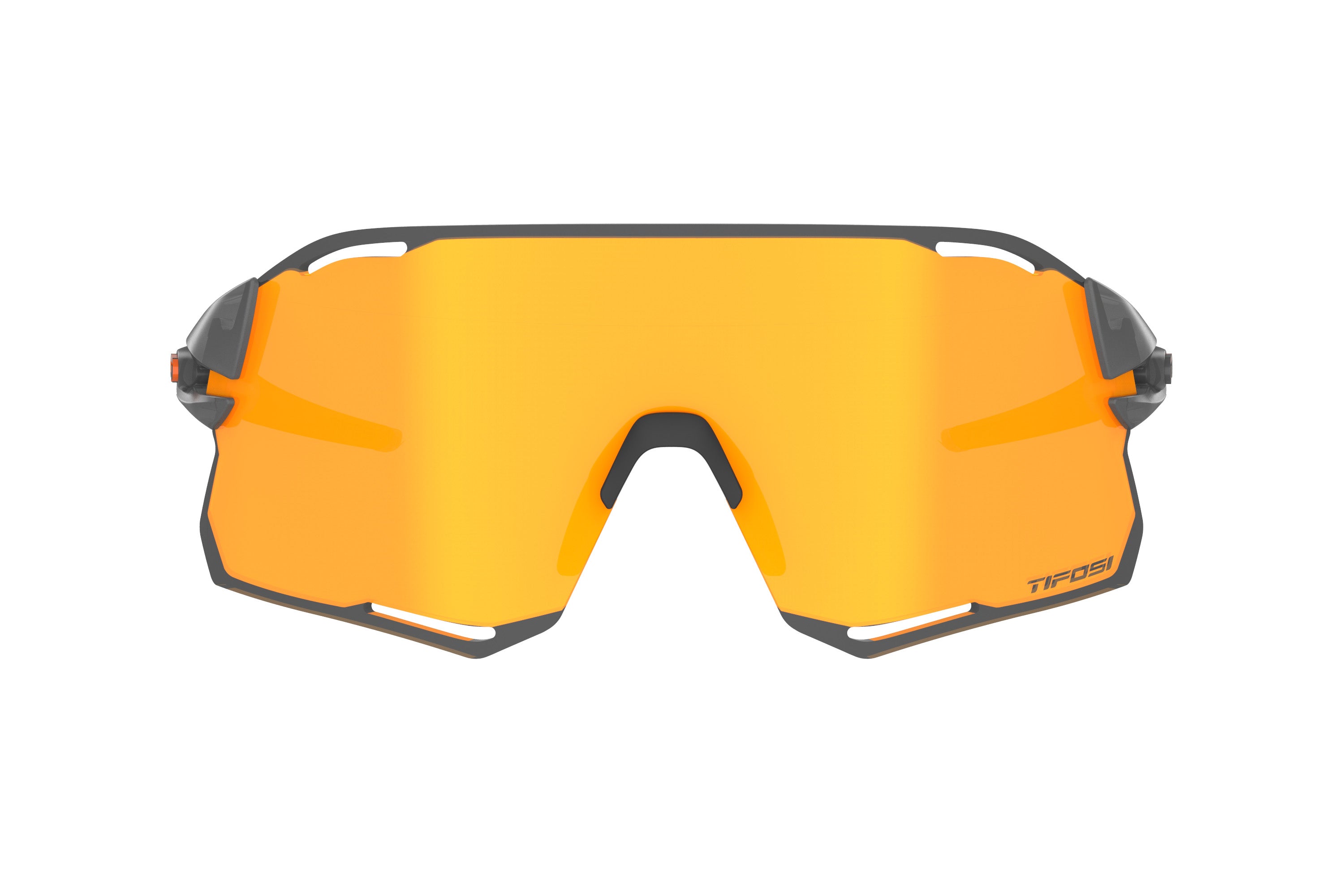Gafas de sol TIFOSI Rail Race Satin Vapor Clarion Orange (incluye varias lentes)