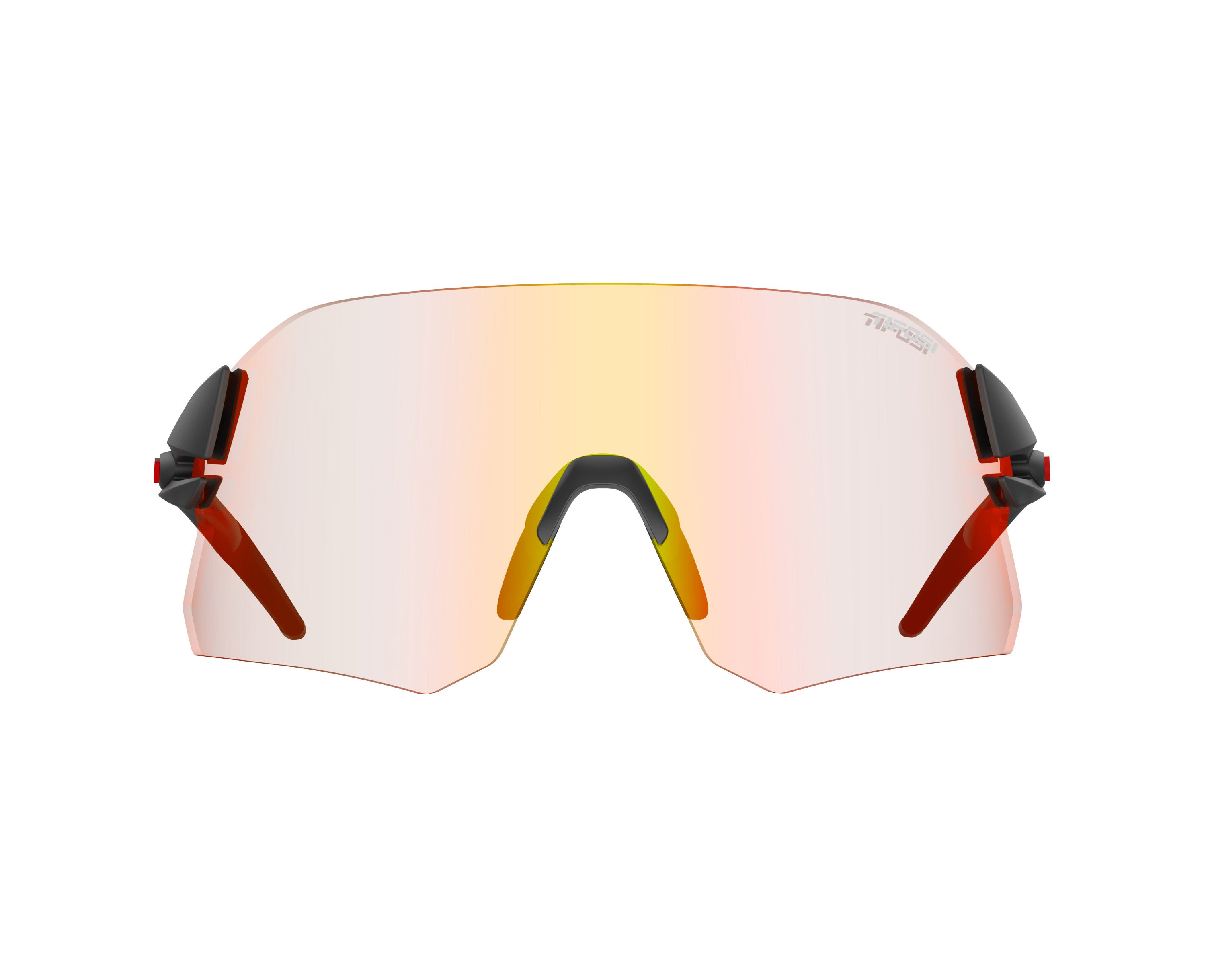 Gafas de sol TIFOSI Rail Matte Black Red Fotocromáticas