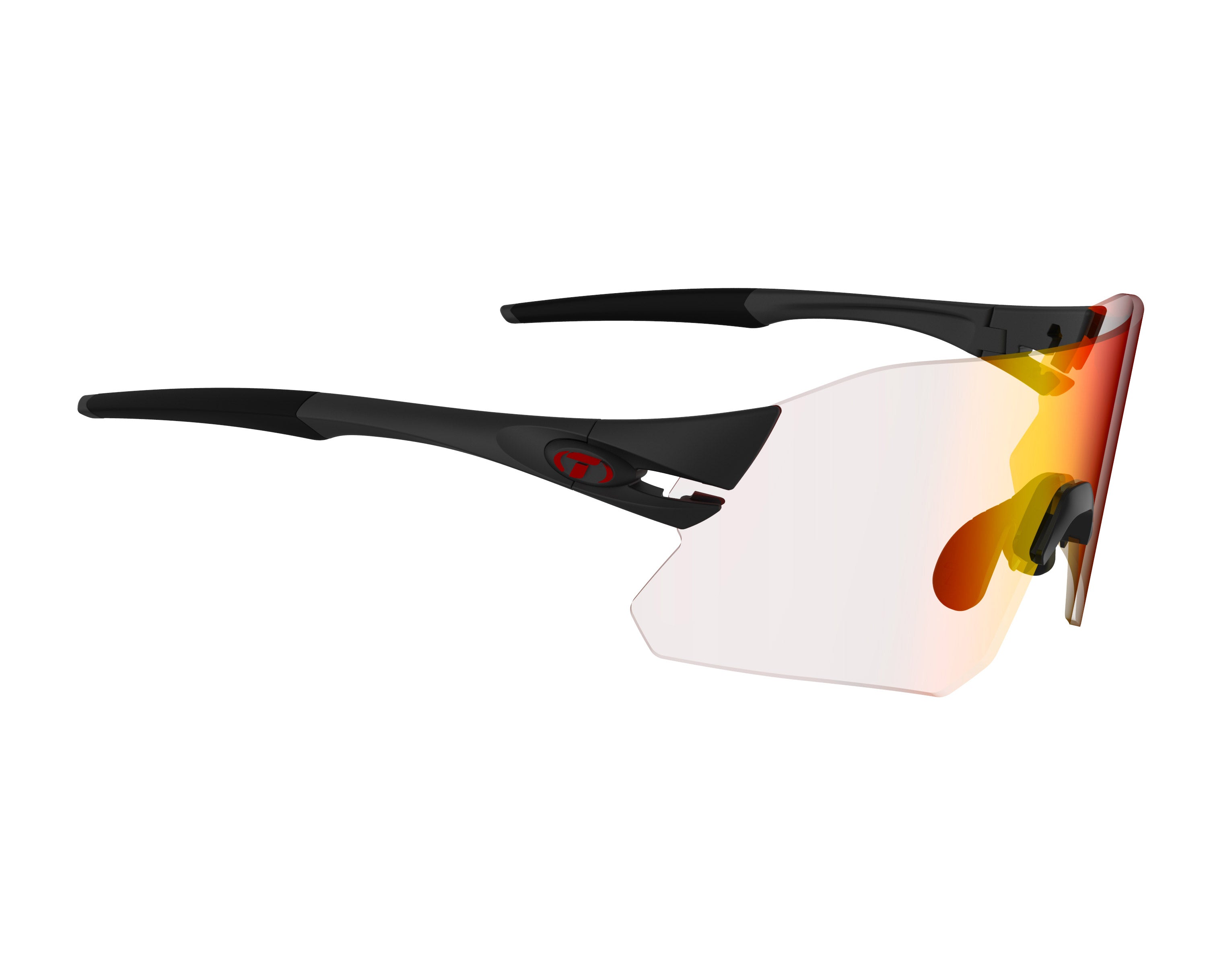 Gafas de sol TIFOSI Rail Matte Black Red Fotocromáticas