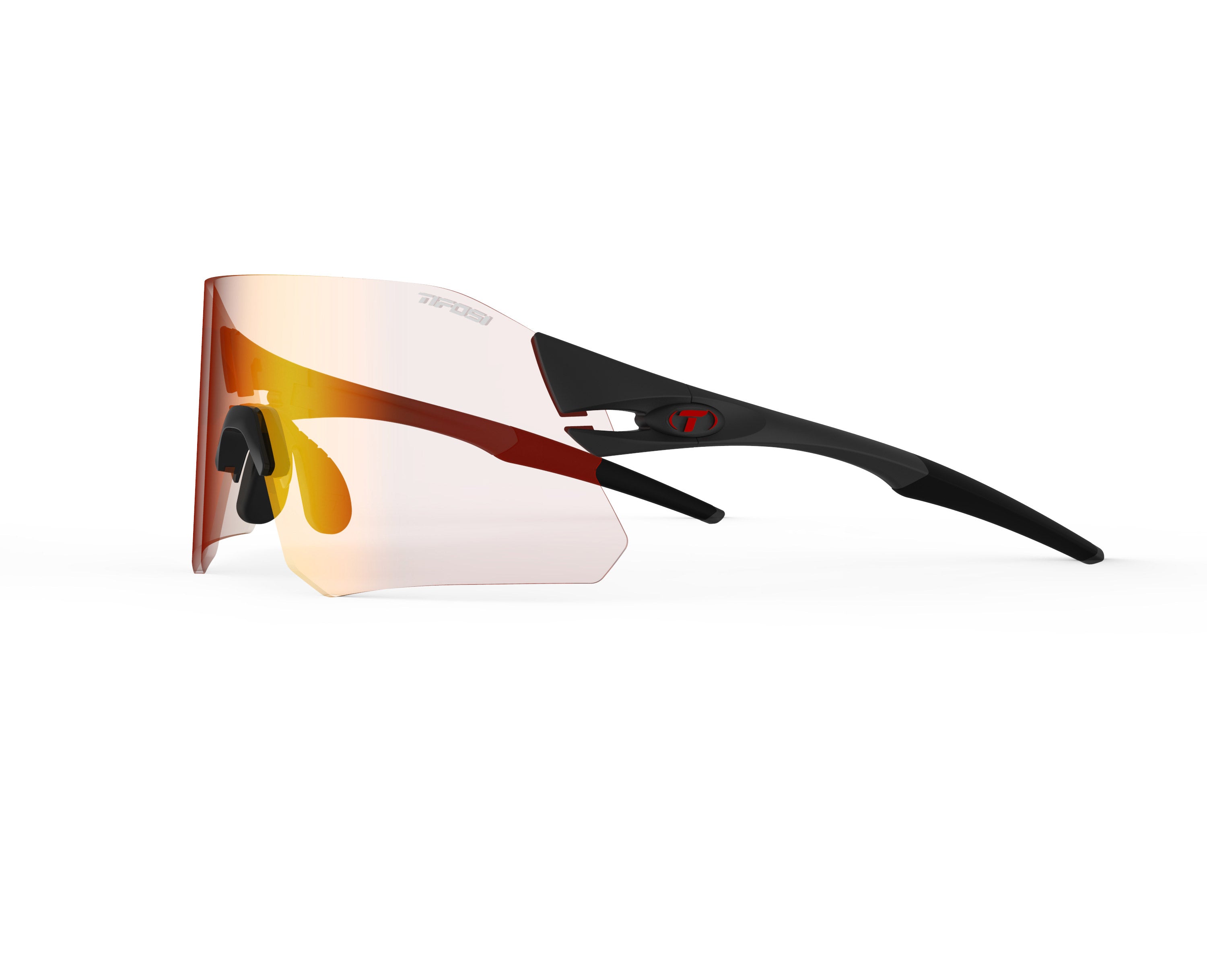 Gafas de sol TIFOSI Rail Matte Black Red Fotocromáticas