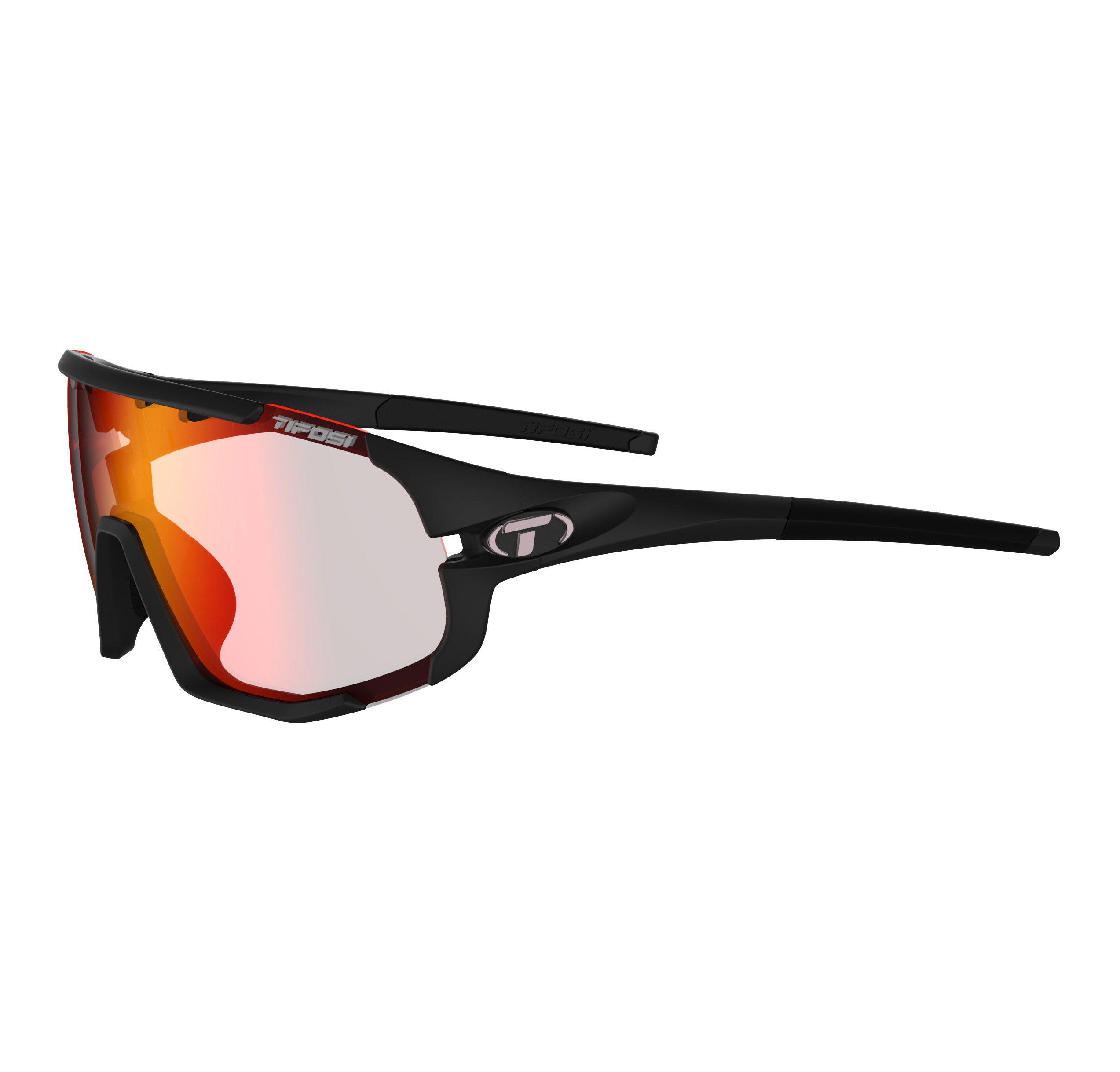 Gafas de sol TIFOSI Sledge Matte Black Red Fotocromáticas