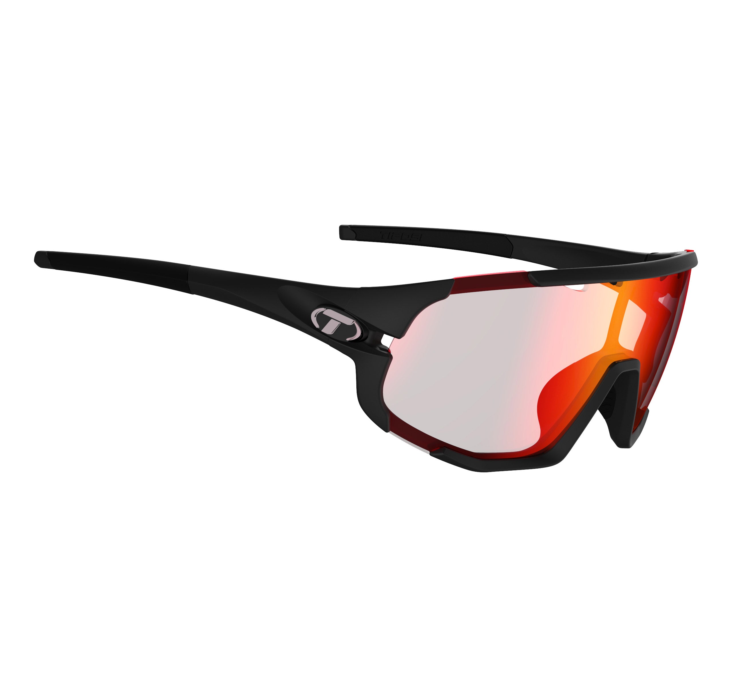 Gafas de sol TIFOSI Sledge Matte Black Red Fotocromáticas