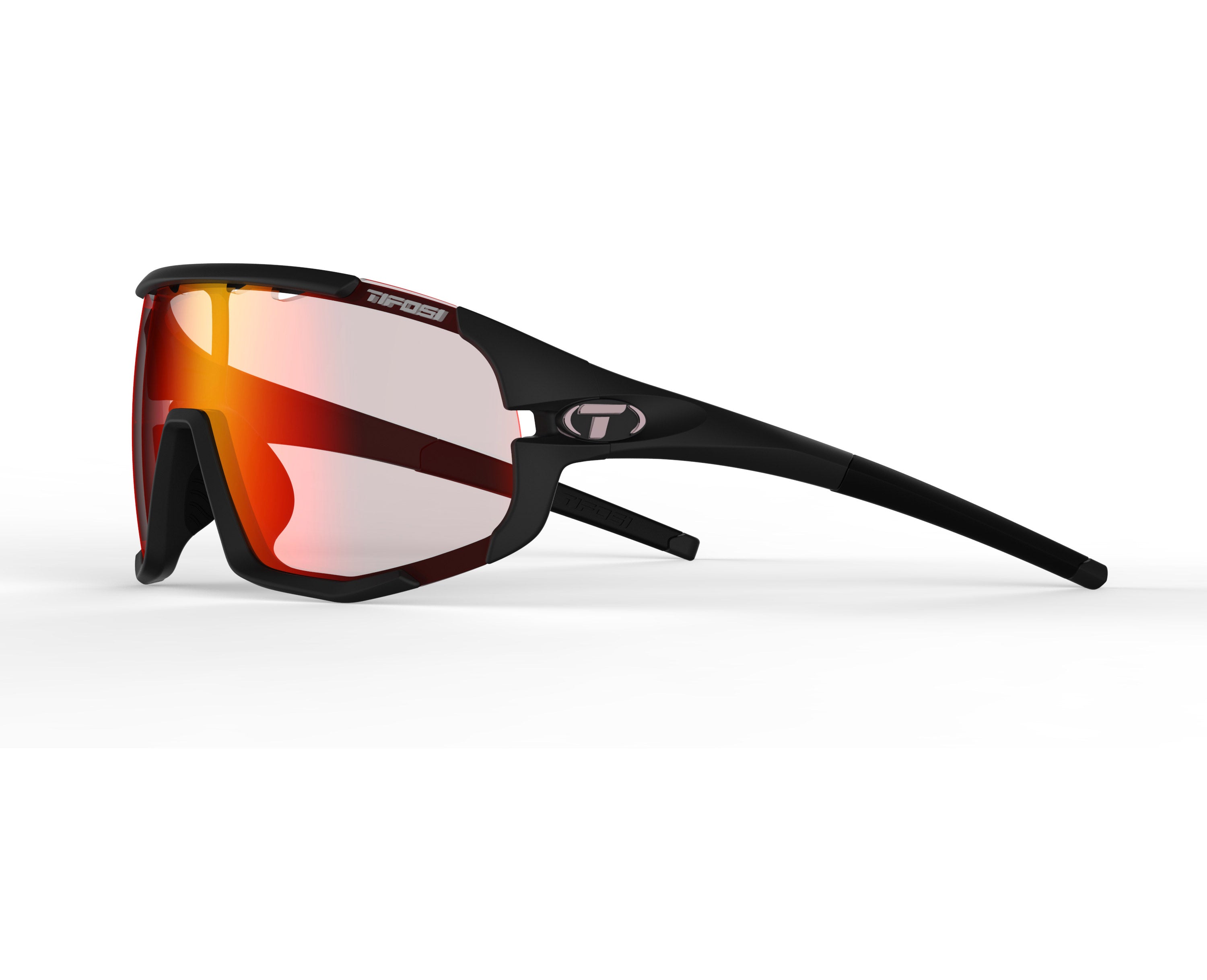 Gafas de sol TIFOSI Sledge Matte Black Red Fotocromáticas