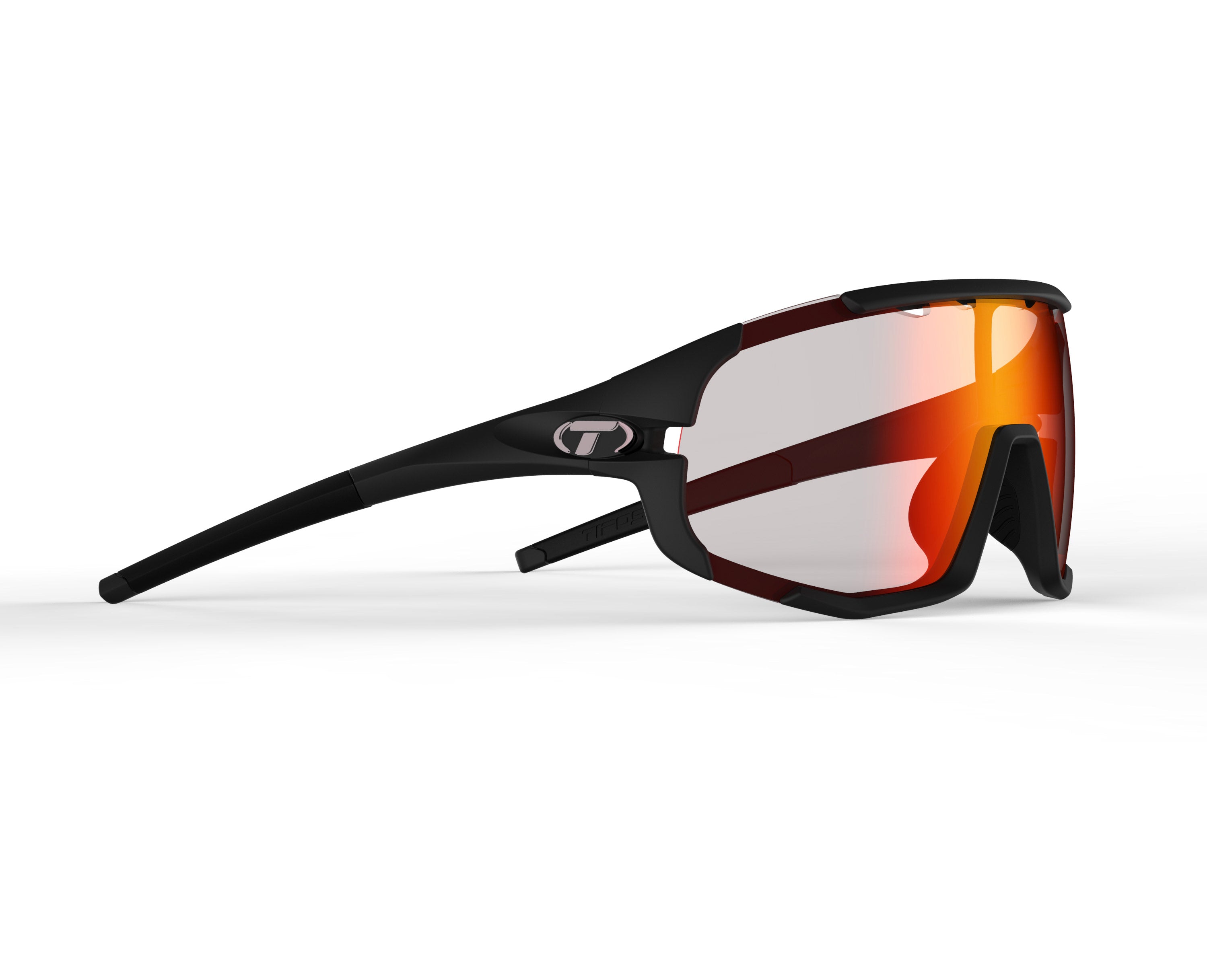 Gafas de sol TIFOSI Sledge Matte Black Red Fotocromáticas