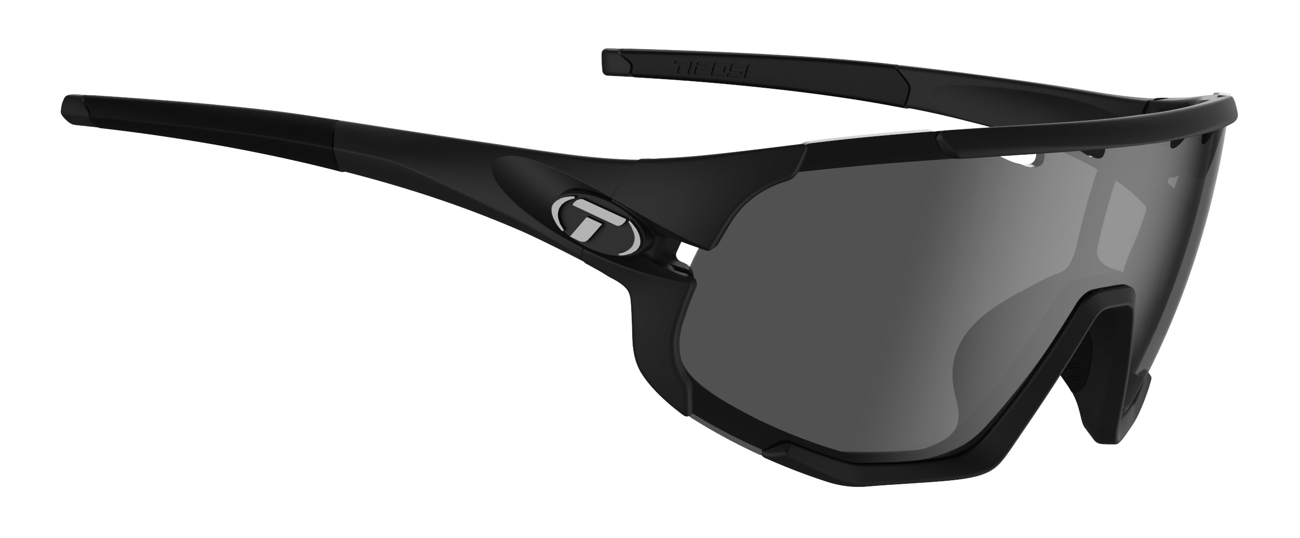 Gafas de sol TIFOSI Sledge Matte Black Smoke (incluye varias lentes)