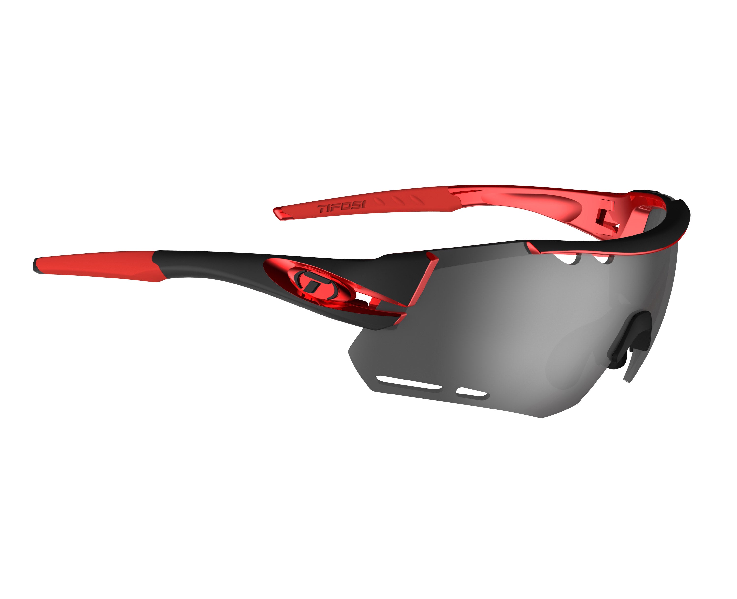 Gafas de sol TIFOSI Alliant Black/Red (incluye varias lentes)