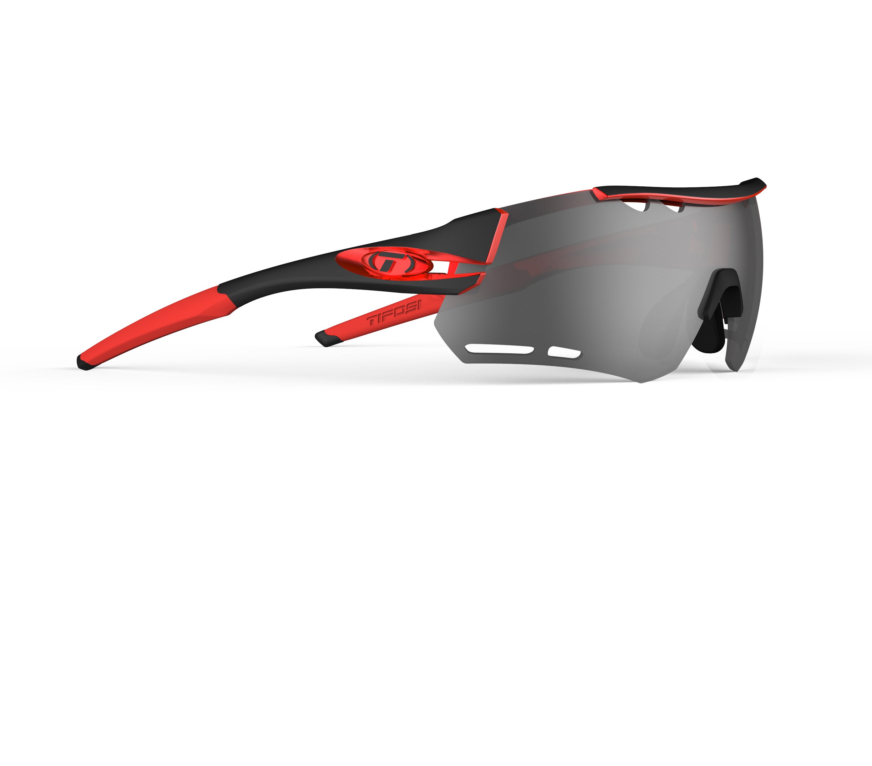 Gafas de sol TIFOSI Alliant Black/Red (incluye varias lentes)