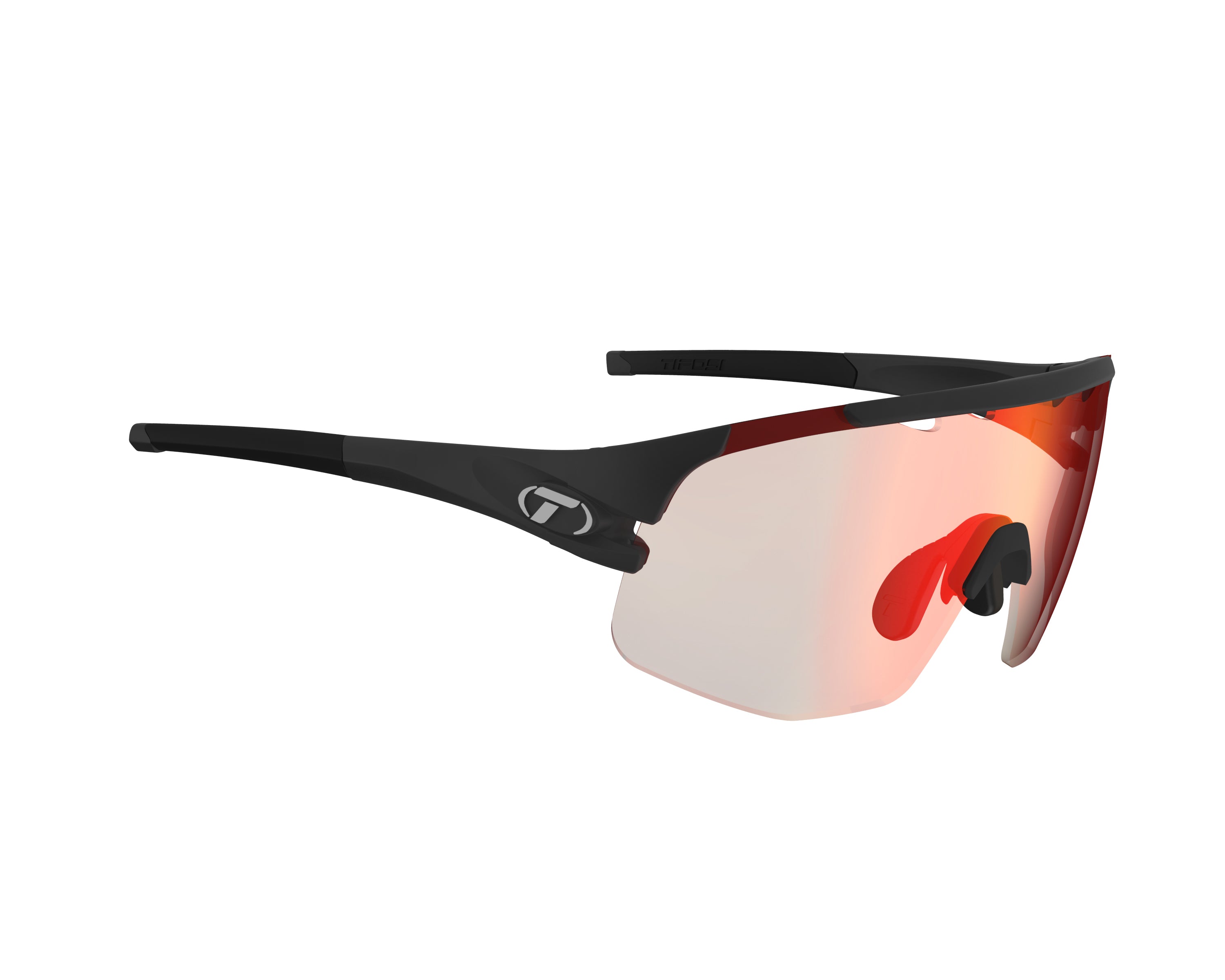 Gafas de sol TIFOSI Sledge Lite Matte Black Red Fotocromáticas