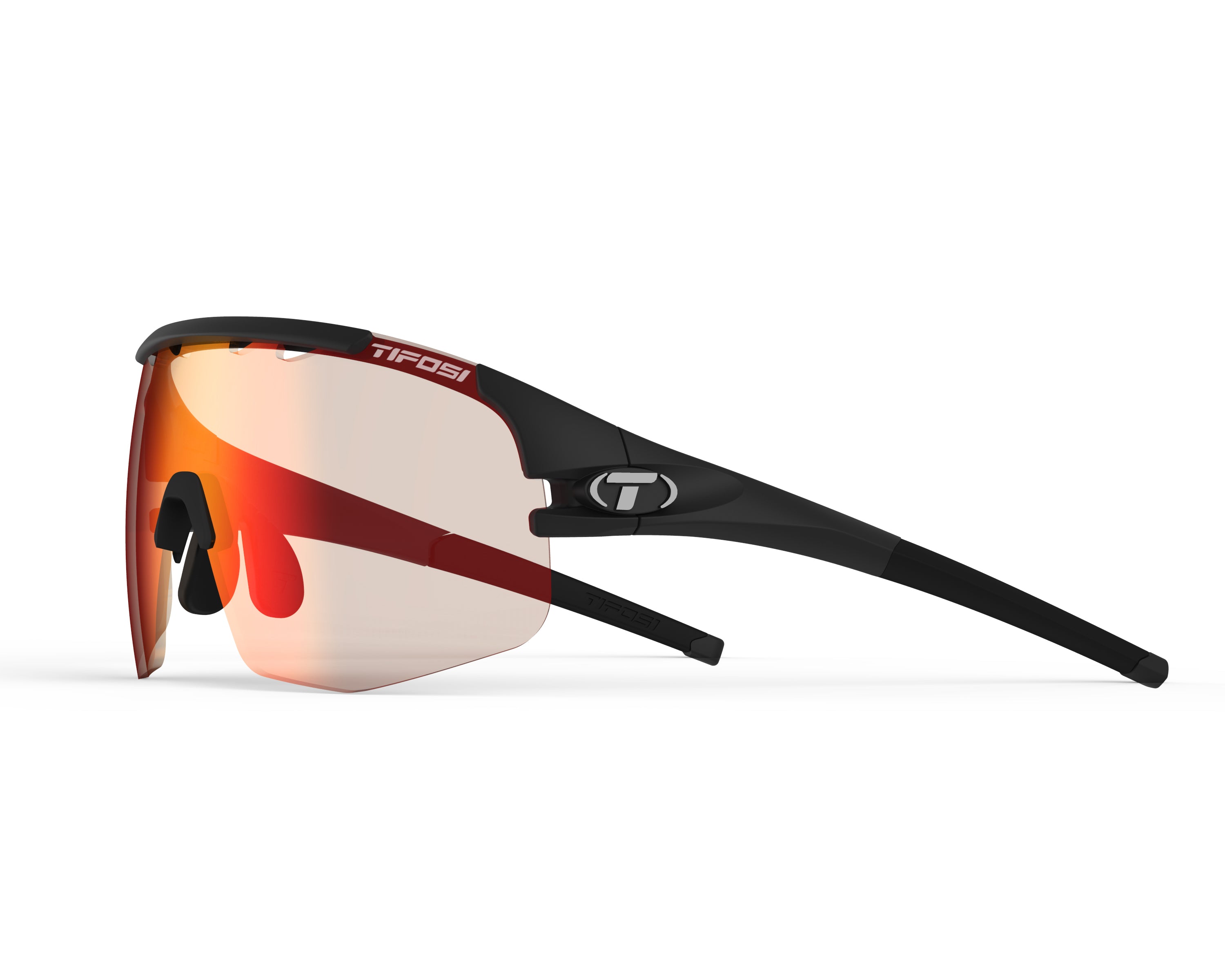 Gafas de sol TIFOSI Sledge Lite Matte Black Red Fotocromáticas