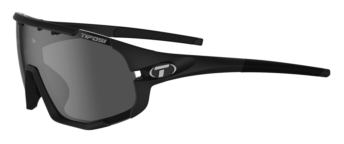 Gafas de sol TIFOSI Sledge Matte Black Smoke (incluye varias lentes)