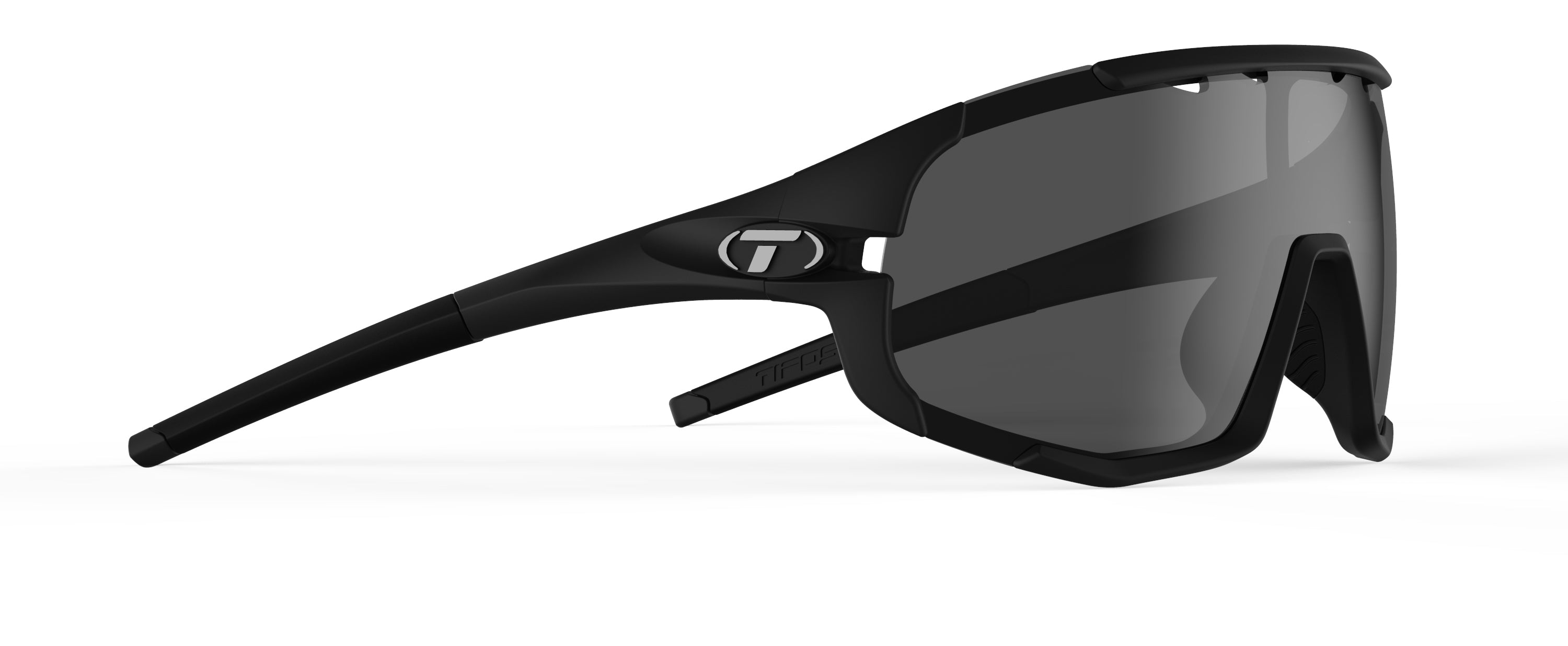 Gafas de sol TIFOSI Sledge Matte Black Smoke (incluye varias lentes)